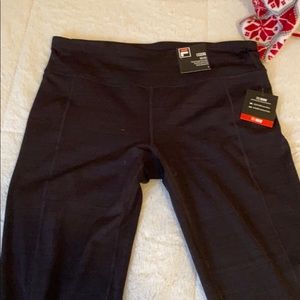 NWT Large fila work out leggings